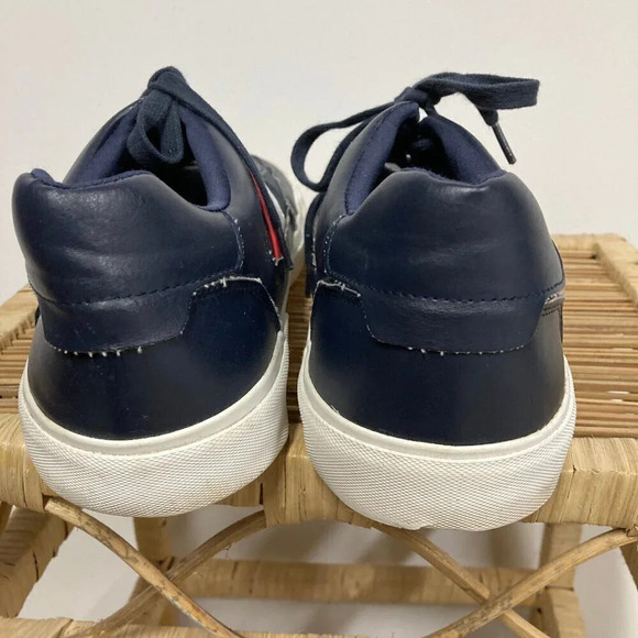 Nautica Camphor Men's Casual Navy Blue Sneakers,‎ Size 12, Lace-up, Color-Block - Picture 6 of 7